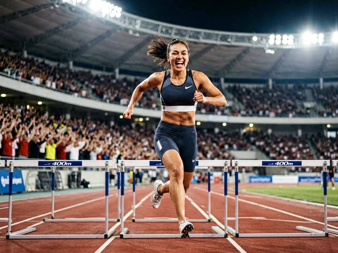 麦克劳克林破世界纪录斩获巴黎奥运会女子400米栏金牌